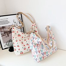 帆布包女夏文藝通勤小眾單肩包包2021新款學生日系外出手提購物袋小喇叭精品 促銷 正品 歷史價格詳細信息