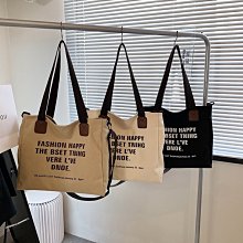 時尚潮 大包簡約大容量帆布單肩包韓版休閒託特包通勤休閒購物袋 歷史價格詳細信息