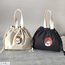 熱賣帆布便當袋學生帶飯包包手提飯袋子日式便當包抽繩束口袋飯盒包袋 歷史價格詳細信息