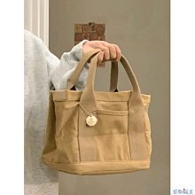 新款日系樂天高檔帆布包女士便當包超火手提袋休閑包抖音同款潮 歷史價格詳細信息