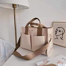 外出手提購物袋大容量字母帆布包包女夏季新款時尚單肩托特包百搭 歷史價格詳細信息