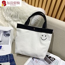 小眾設計師帆布包女2023秋冬新款日系卡通單肩包大容量通勤托特包_佳美優品 歷史價格詳細信息