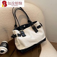 氣質感帆布手提袋2024新款外出小拎包媽咪包水桶包ins洋氣小包女_佳美優品 歷史價格詳細信息