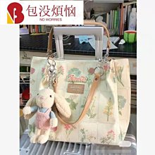 大容量卡通帆布包包女2023新款時尚外出手提購物袋媽咪單肩托特包 歷史價格詳細信息