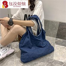???????????????? 牛仔 帆布包 單肩包 手提包 帆布袋 購物袋 托特包 肩背 百搭 手提袋 韓風 歷史價格詳細信息