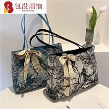 字母大容量帆布包包女學生秋冬百搭上課單肩包簡約休閑通勤托特包 歷史價格詳細信息