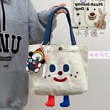 可愛帆布手提袋 卡通手拎收納袋 外出手提袋 便當包 飯盒袋 大容量便當袋 歷史價格詳細信息