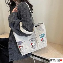 帆布包女夏百搭復古小清新小眾新款潮牛仔網紅斜挎包大容量購物袋 歷史價格詳細信息