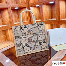 帆布包女大容量便當包手提袋學生上課包多口袋隔層上班手拎單肩包_佳美優品 歷史價格詳細信息