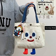 可愛帆布手提袋 卡通手拎收納袋 外出手提袋 便當包 飯盒袋 大容量便當袋 歷史價格詳細信息