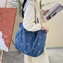 帆布包 牛仔包 牛仔帆布包 日系包包 百搭ins斜挎包包女夏新款潮簡約大容量文藝單肩包牛仔帆布包--麥包包 歷史價格詳細信息