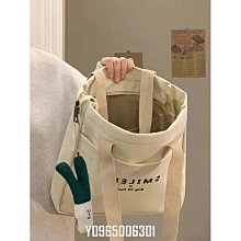 帆布大包包女2024新款大學生上課書包通勤托特包休閑大容量單肩包【心願便利店】 歷史價格詳細信息
