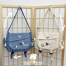 日系斜挎包男復古工裝風郵差包女簡約休閒大容量運動帆布單肩包潮 歷史價格詳細信息