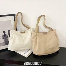 尼龍文藝布帆布包女士托特包 學生氣質大容量大包包 韓版時尚女生單肩包 側背日常通勤托特包 潮流百搭休閒腋下包 歷史價格詳細信息