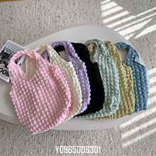 泡泡花朵手提圓筒包女2023新款日韓少女質感單肩手拎便當包購物袋 歷史價格詳細信息