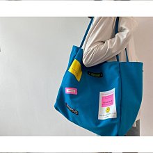 韓版大容量慵懶風ins手拎單肩包環保購物袋簡約文藝帆布包書包女 歷史價格詳細信息