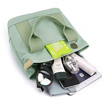 上班手拎亞麻手提袋包包女2022新款時尚飯盒便當包ins日系帆布包_佳美優品 歷史價格詳細信息