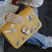 COACH 迪士尼聯名款X迪士尼公主仙杜瑞拉系列手拿包-藍色全新下標前請先告知 請勿直接下標 歷史價格詳細信息