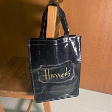 Harrods PVC手提袋  新圖案 英倫名品 哈洛德 皇冠字母 手提包 PVC 高品質時尚購物袋--麥包包 歷史價格詳細信息