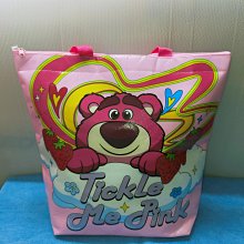 【正版】迪士尼 熊抱哥 帆布拉鍊粗繩大水餃包/環保購物袋/麻繩肩背包/手提袋 歷史價格詳細信息