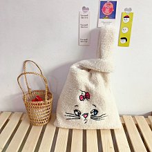 羊羔毛可愛毛絨包包秋冬大容量斜挎帆布袋女上課冬季手提毛茸茸包 歷史價格詳細信息