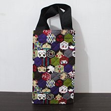 ~琴姐ㄉ店~C224M1691~日式大招財貓拼布水壺袋,水壺提袋,小型提袋。便當袋。環保袋。飲料手提袋~ 歷史價格詳細信息