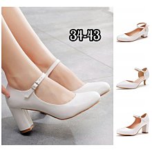 麗珍鞋 瑪莉珍鞋大尺碼 懶人鞋 軟底鞋 休閒鞋 法式白色瑪麗珍小皮鞋女英倫風春秋厚底皮鞋女 歷史價格詳細信息