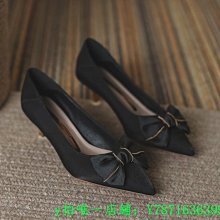 女鞋 高跟鞋女新款夏季尖頭細跟單鞋配裙子低跟時尚氣質不累腳爆款 歷史價格詳細信息
