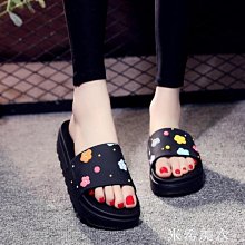 厚底沙灘鞋 新款網紅拖鞋女夏時尚外穿涼拖百搭松糕防滑一字拖厚底沙灘鞋XDY超夯 正品 活動 優惠 歷史價格詳細信息