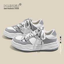 ins韓版老爹女鞋2023春季新款運動鞋女學生厚底增高休閒鞋 FB8811 歷史價格詳細信息