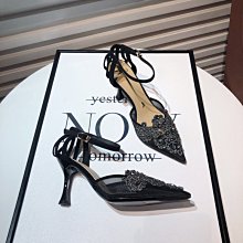 【熱賣精選】高跟鞋透明女涼鞋高跟鞋2021年夏季網紅時裝中跟水晶鞋性感粗跟外穿拖鞋 歷史價格詳細信息