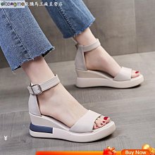 厚底羅馬涼鞋女夏2024年新款復古交叉綁帶外穿平底沙灘鞋大碼女鞋 歷史價格詳細信息