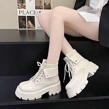 2023秋冬新款短靴女復古百搭真皮高筒鞋輕便軟底加絨保暖雪地靴 歷史價格詳細信息