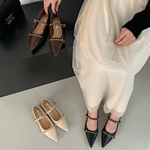 法式瑪麗珍平底單鞋女夏2023新款溫柔仙女鞋低跟小皮鞋軟底奶奶鞋 歷史價格詳細信息