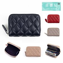 【喜番屋】真皮羊皮菱格女士鍊條包手機包肩背包小包女包【LB707】 歷史價格詳細信息