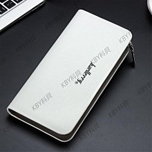 時尚男士錢包男長款拉鏈手拿包日韓版多卡位商務休閑青年手包男潮~特價 歷史價格詳細信息