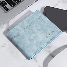 男士短款錢包超薄學生帆布日韓橫款小錢夾簡約豎款青年個性軟皮夾~特價 歷史價格詳細信息