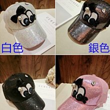 韓國東大門水鉆亮片帽子眼睛蝴蝶結鴨舌帽春夏出遊帽子女遮陽帽新 價格比較,價格查詢,歷史價格詳細信息
