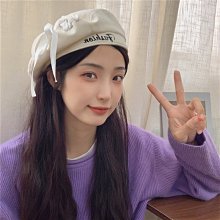 蝴蝶貝雷帽子女秋冬季英倫復古韓版潮日系ins甜美可愛蕾絲畫家帽特惠超夯 精品 歷史價格詳細信息
