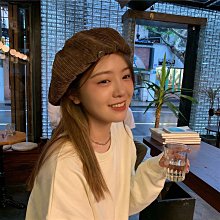 燈芯絨貝雷帽男秋冬季英倫風鴨舌帽中老年加厚保暖大頭圍前進帽子 歷史價格詳細信息