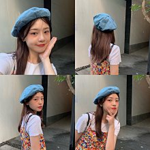丁走走日系復古百搭黑色貝雷帽女秋英倫韓版潮顯臉小畫家帽 歷史價格詳細信息