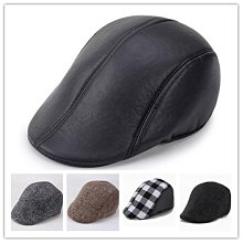 冬季帽子男前進帽夾棉鴨舌帽中老年人爸爸帽爺爺老頭帽加絨護耳帽 歷史價格詳細信息