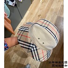 BURBERRY 格紋棉質棒球帽(卡其) 歷史價格詳細信息