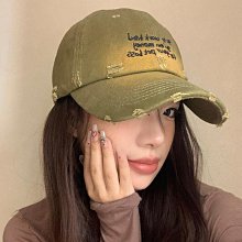 棒球帽復古破洞黑色可調節戶外防曬休閑舒適快干網眼透氣帽子定制 歷史價格詳細信息