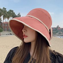 韓版蝴蝶結漁夫帽女夏時尚顯臉小防紫外線遮陽帽大簷防曬太陽帽子 歷史價格詳細信息