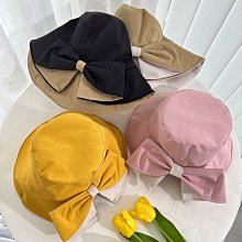 蝴蝶結漁夫帽女夏季百搭遮陽帽防曬帽遮臉防紫外線太陽帽春夏新款 (滿599元免運) 歷史價格詳細信息
