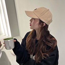 韓版R字母棒球帽子男女ins休閑潮百搭軟頂鴨舌帽情侶顯臉小遮陽帽 歷史價格詳細信息