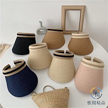 韓版草編兒童親子蝴蝶結沙灘草帽夏季女士帽子防曬空頂帽遮陽帽 歷史價格詳細信息