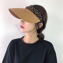 帽子女夏天韓版潮太陽帽上海灘大沿沙灘帽草帽海邊出游防曬遮陽帽(SL) 歷史價格詳細信息