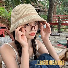 防晒帽草帽顯臉小適合海邊拍照的帽子氛圍感大帽檐女夏款防曬沙灘夏被迫  现货 歷史價格詳細信息